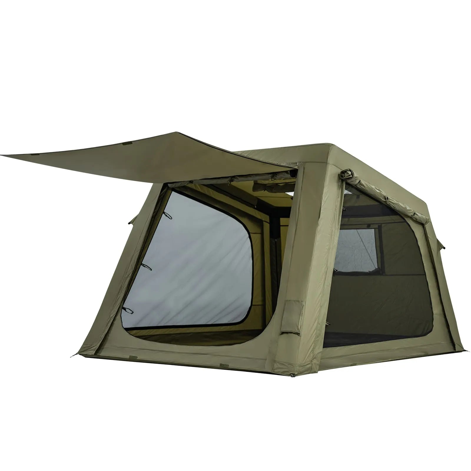LODGE AIR-8L 3-4 Person Air Tent with Stove Jack – Tomount