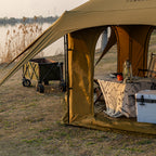 ONEROD-Circus 5M 4-Season Canvas Hot Tent with Stove Jack