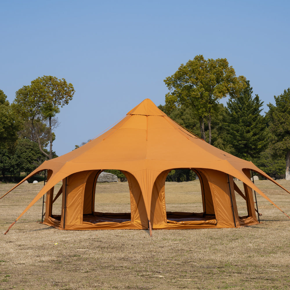 ONEROD-Circus 5M 4-Season Canvas Hot Tent with Stove Jack