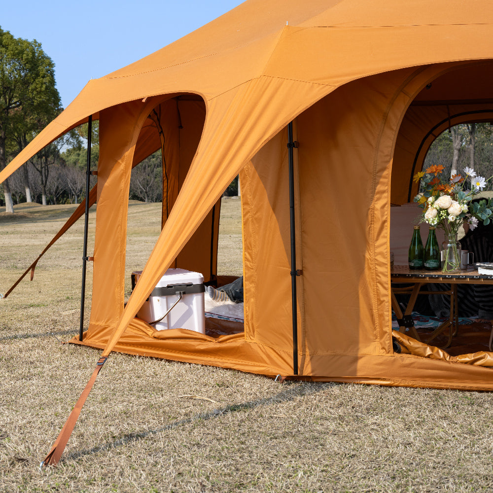 ONEROD-Circus 5M 4-Season Canvas Hot Tent with Stove Jack