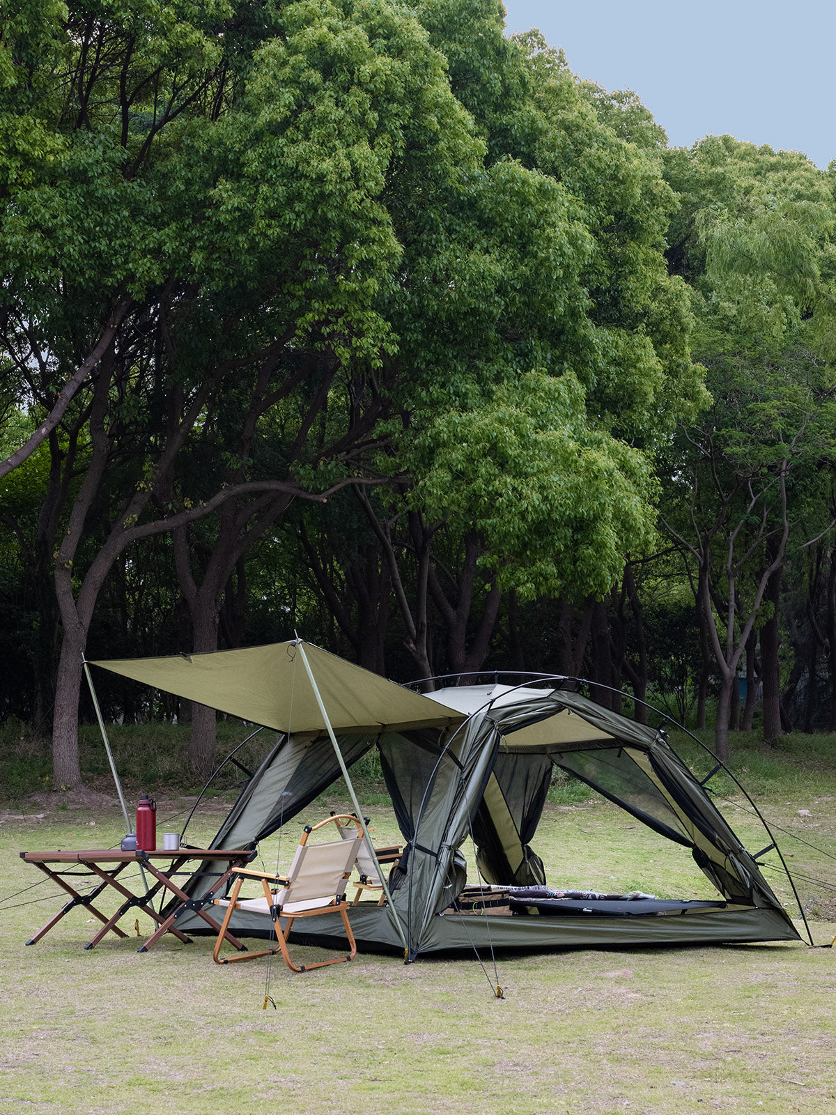 UL-Ourd Lightweight 3 Person Waterproof Backpacking Tent