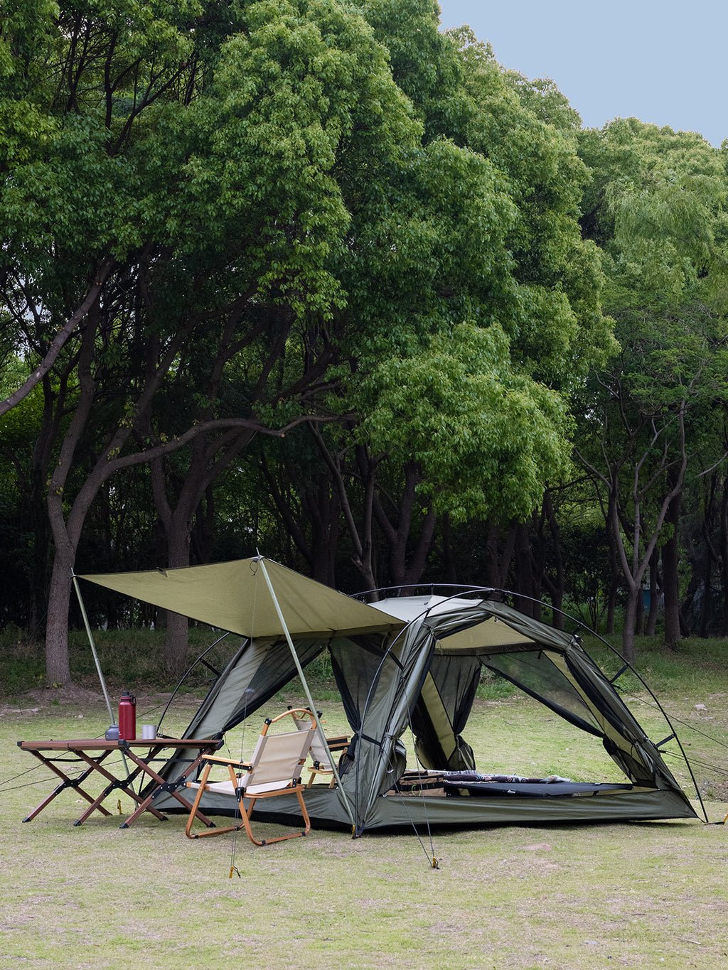 UL-Ourd Lightweight 3 Person Waterproof Backpacking Tent
