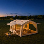 LODGE AIR-17L Luxury Inflatable Canvas Glamping Air Tent
