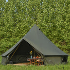 ONEROD-Gaius TC 4-Season Glamping Bell Tent with Stove Jack