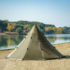 UL-tipi 20D Ripstop Nylon Ultralight Pyramid Hot Tent