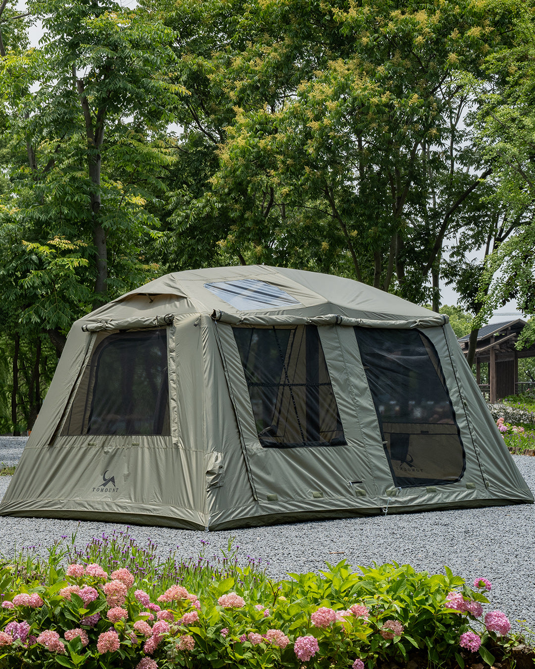 LODGE AIR-13 Inflatable 6-10 Person Glamping Air Tent – Tomount