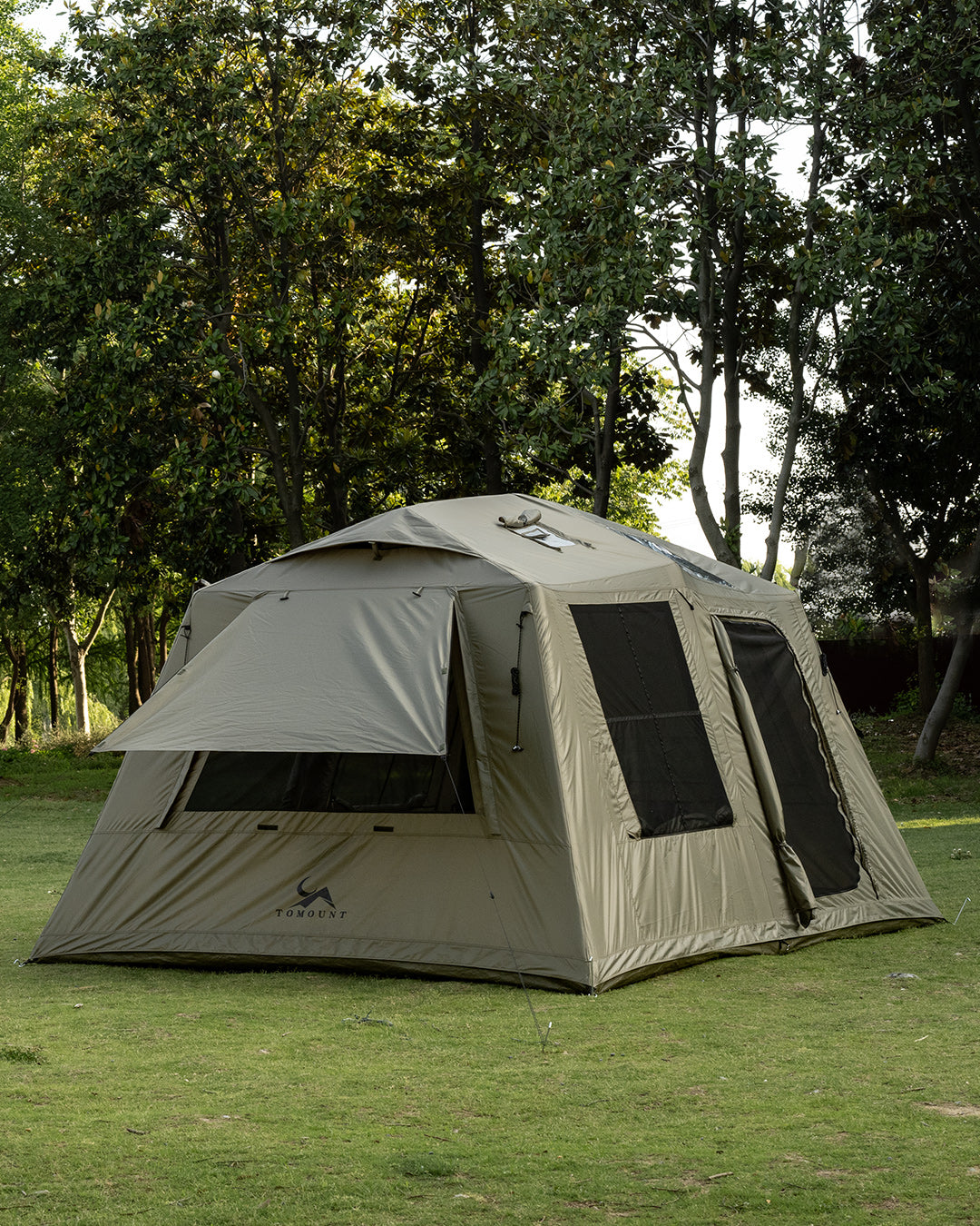 LODGE AIR-13 Inflatable 6-10 Person Glamping Air Tent – Tomount