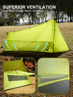 UL-Ridge Ultralight 15D Silnylon Bivy Trekking Pole Tent