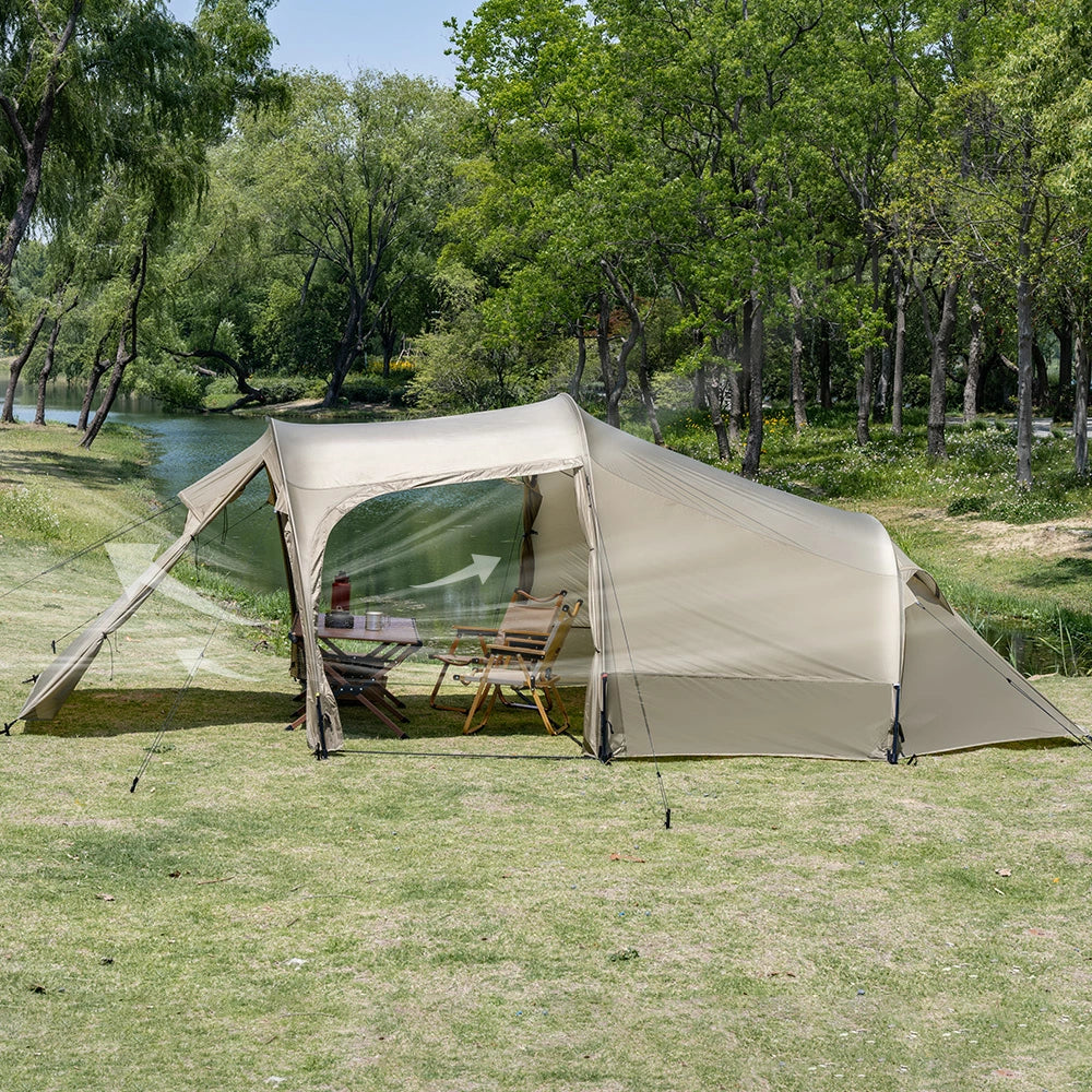 UL-Ovista Ultralight Tunnel 1-2 Person Backpacking Tent