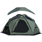 DOMEL-otto pro Dome Canvas Tent 4-Season Glamping Hot Tent
