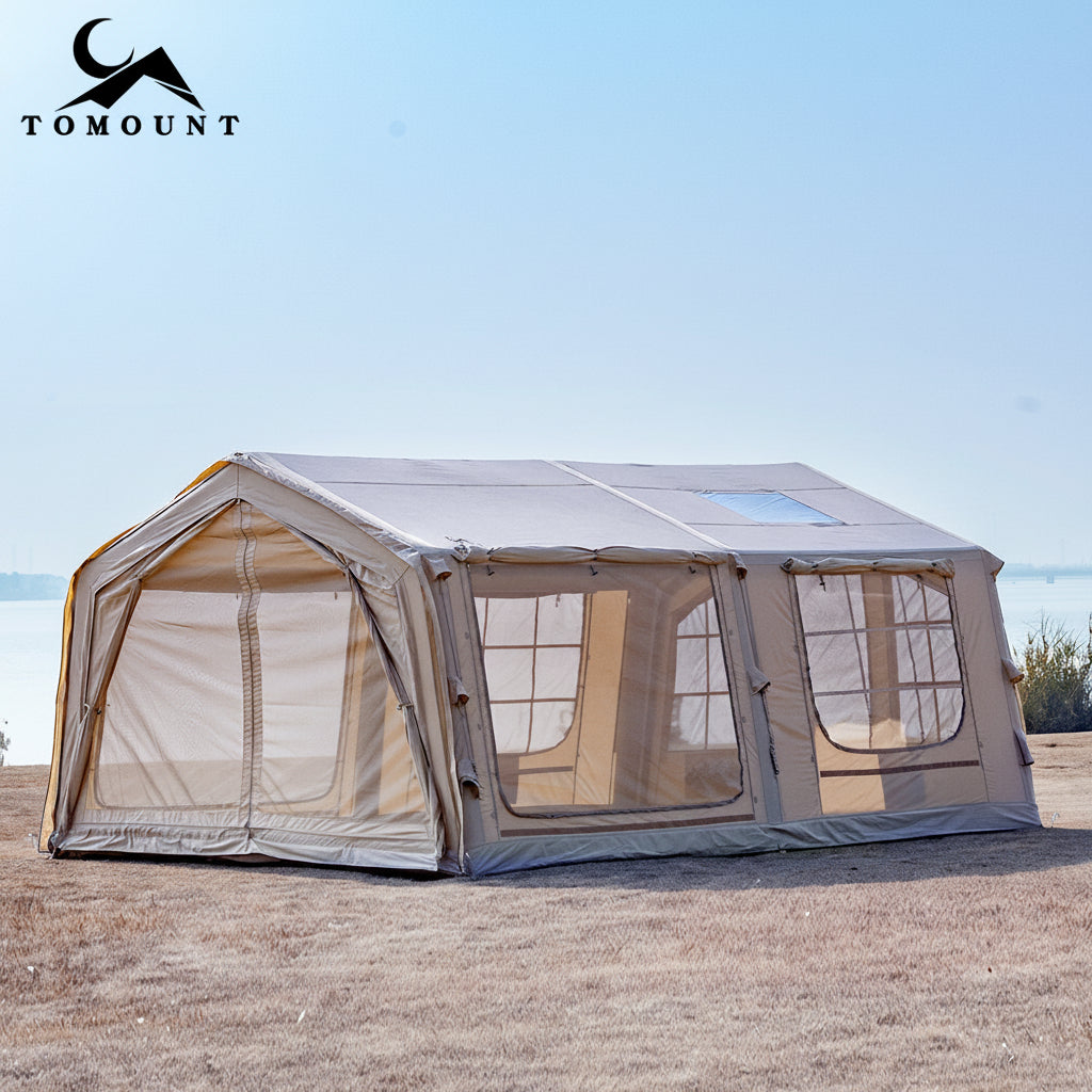 LODGE AIR-17L Luxury Inflatable Canvas Glamping Air Tent