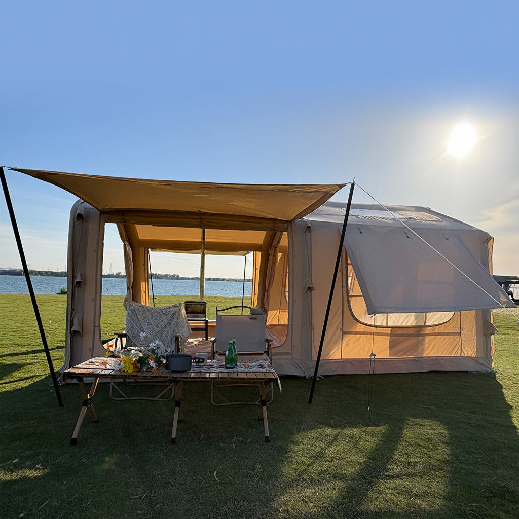 LODGE AIR-17L Luxury Inflatable Canvas Glamping Air Tent