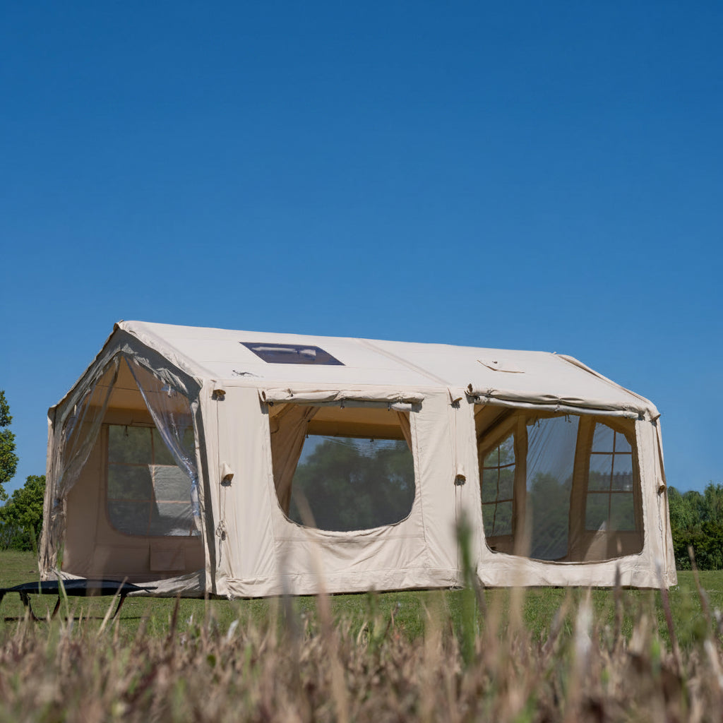 LODGE AIR-17L Luxury Inflatable Canvas Glamping Air Tent