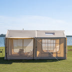 LODGE AIR-17L Luxury Inflatable Canvas Glamping Air Tent