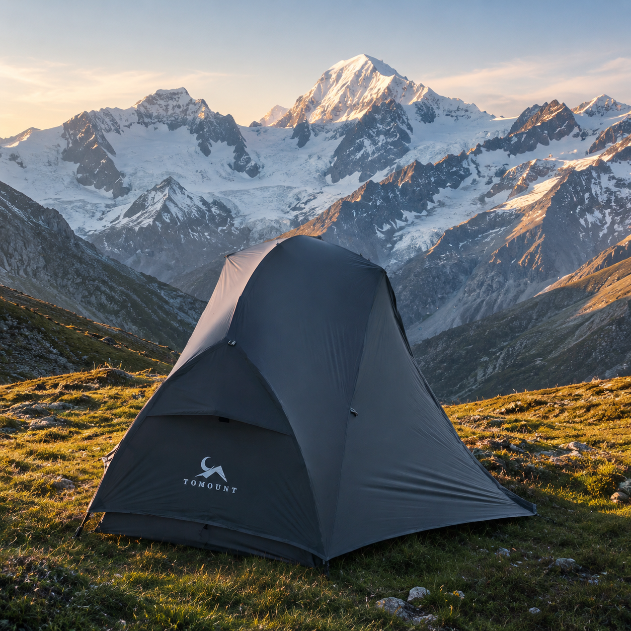 TOMOUNT 1-Person Backpacking Tent – Ultralight Double-Wall