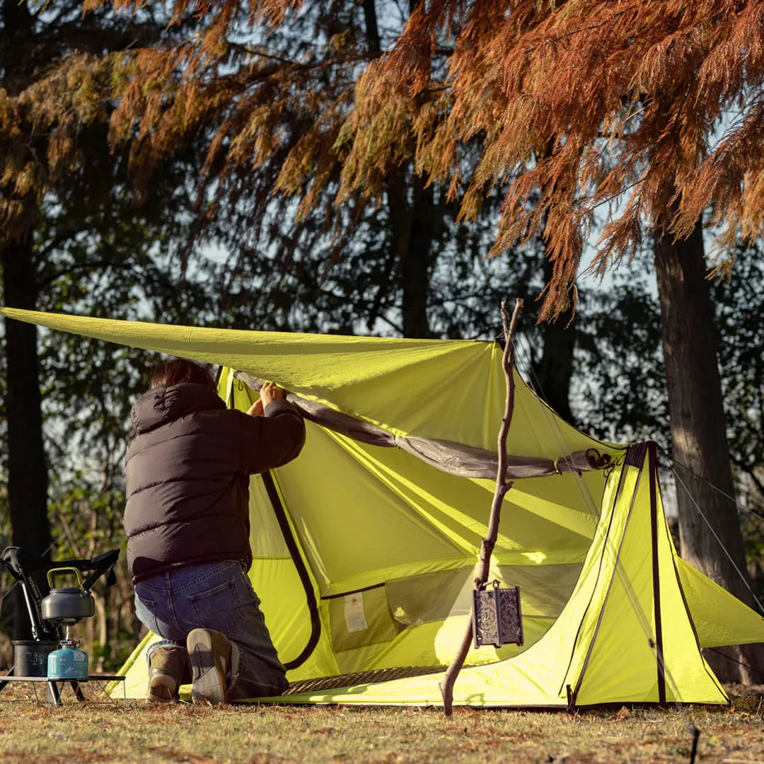 UL-Ridge Ultralight 15D Silnylon Bivy Trekking Pole Tent
