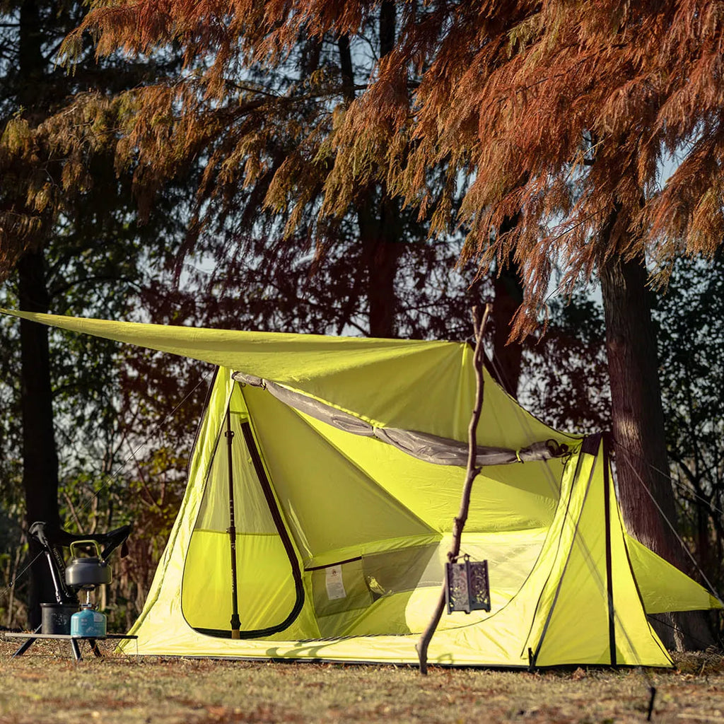 UL-Ridge Ultralight 15D Silnylon Bivy Trekking Pole Tent