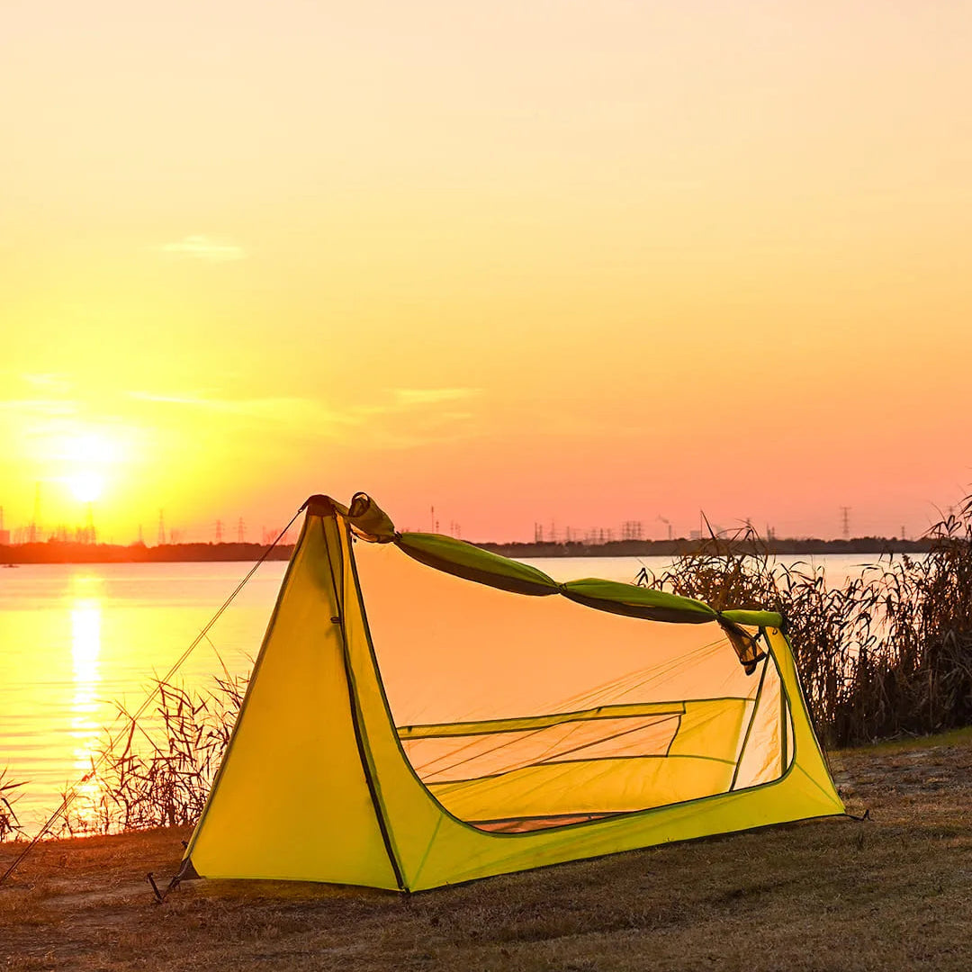 UL-Ridge Ultralight 15D Silnylon Bivy Trekking Pole Tent – Tomount