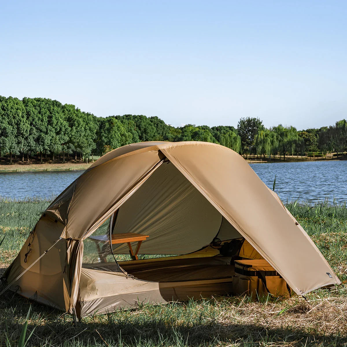 UL-Lusen Ultralight 20D Ripstop Nylon Backpacking Tent