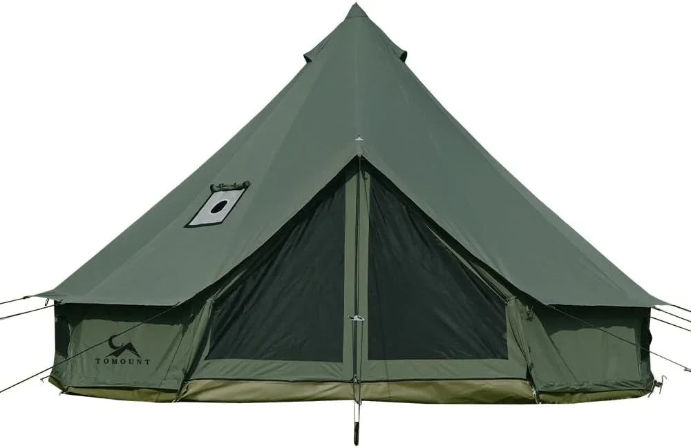 ONEROD-Gaius TC 4-Season Glamping Bell Tent with Stove Jack – Tomount