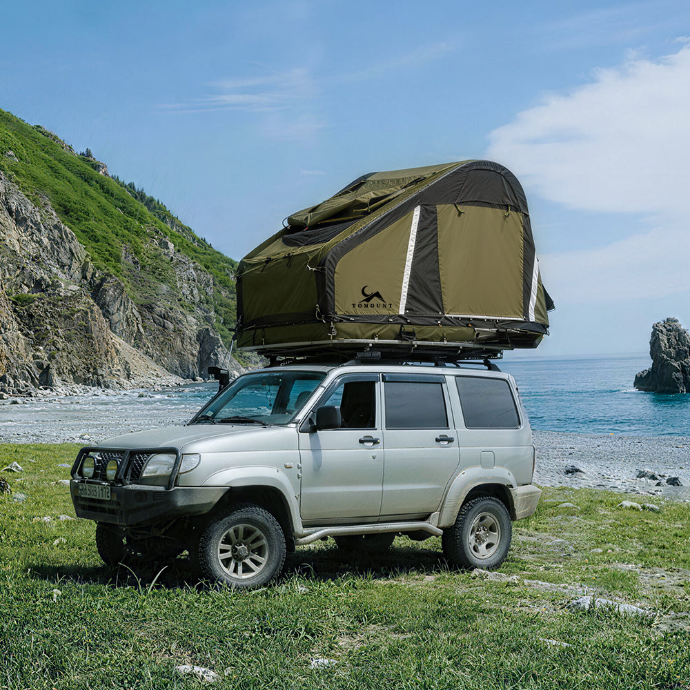 LODGE AIR-ctop Car Tent Blow Up Canvas Roof Tent for Car SUV Jeep Van