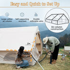 LODGE AIR-12 Luxury 8-Person Family Air Glamping Tent