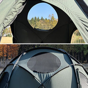 DOMEL-otto pro Dome Canvas Tent 4-Season Glamping Hot Tent