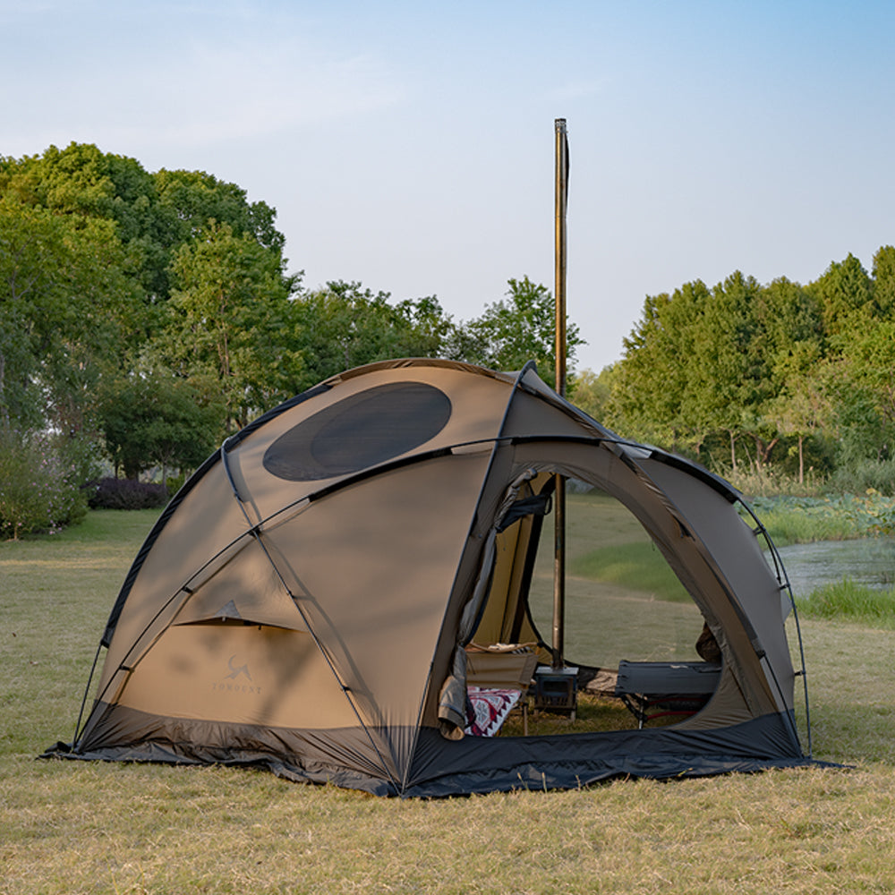 DOMEL-otto 4-Season Ultralight Nylon Tent with Stove Jack – Tomount