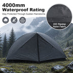TOMOUNT 1-Person Backpacking Tent – Ultralight Double-Wall
