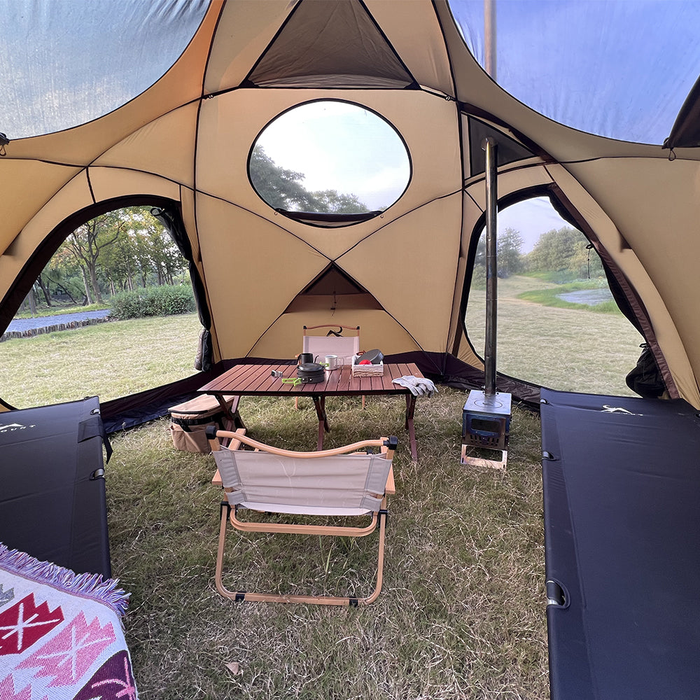 DOMEL-otto 4-Season Ultralight Nylon Tent with Stove Jack