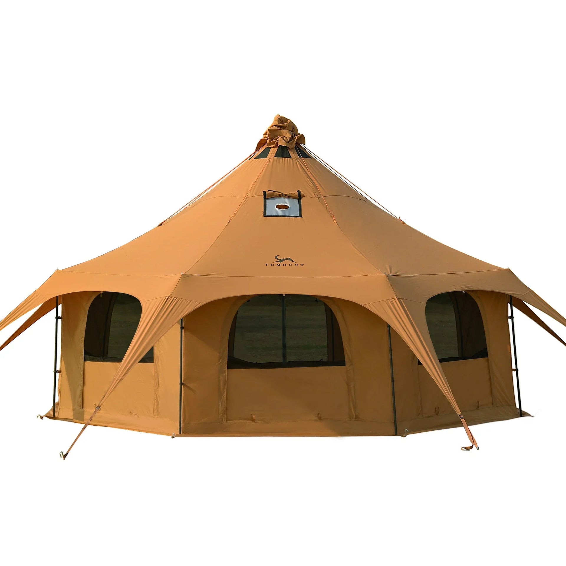 ONEROD-Circus 5M 4-Season Canvas Hot Tent with Stove Jack