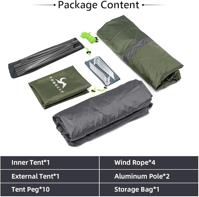 UL-Reago Lightweight 1 Person Backpacking Tent