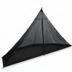TOMOUNT Half Inner Mesh for Teepee Hot Tent with Waterproof Bathtub Floor
