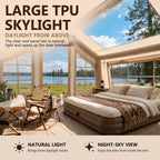 Tomount 3-5 Person Inflatable Cabin Tent with Skylight