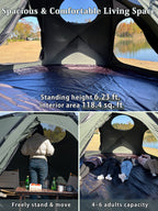 DOMEL-otto pro Dome Canvas Tent 4-Season Glamping Hot Tent