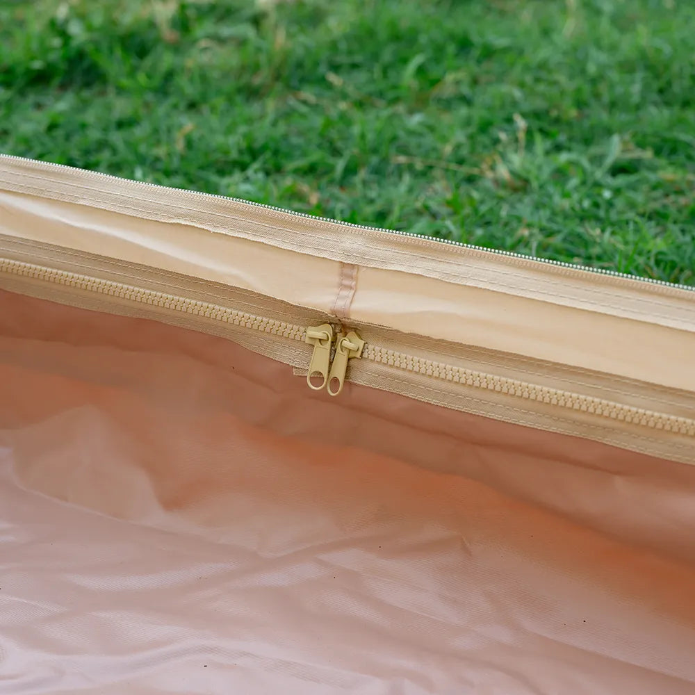 ONEROD-Droplet Canvas Bell Tent with Stove Jack & Starview Window