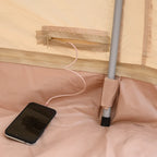 ONEROD-Droplet Canvas Bell Tent with Stove Jack & Starview Window