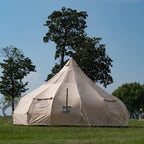 ONEROD-Droplet Canvas Bell Tent with Stove Jack & Starview Window