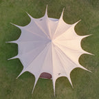 ONEROD-Droplet Canvas Bell Tent with Stove Jack & Starview Window