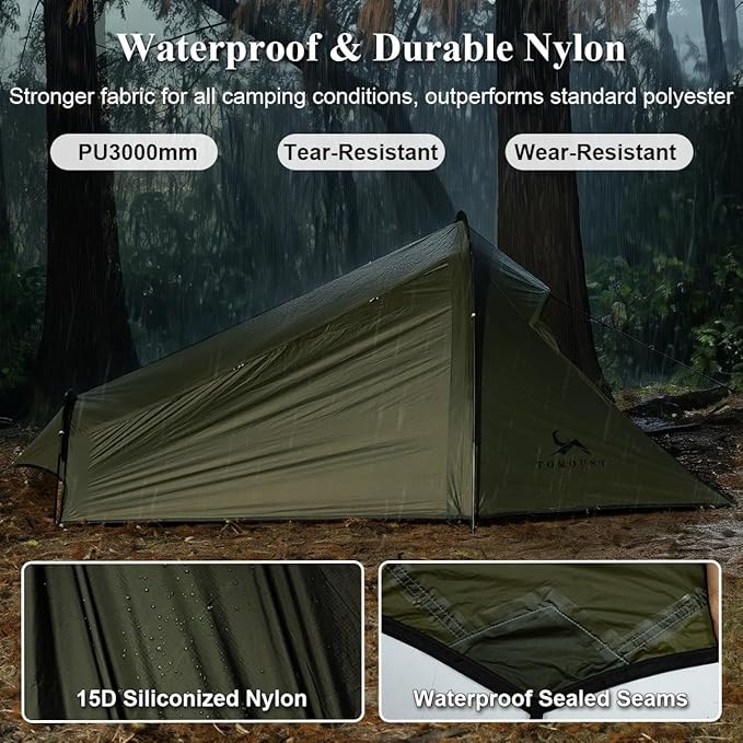 UL-Arden Ultralight 15D 1 Person Waterproof Bivy Tent