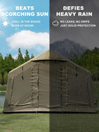 LODGE AIR-8 3-5 Person Air Tent with Skylight