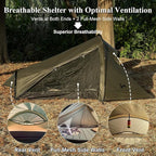 UL-Arden Ultralight 15D 1 Person Waterproof Bivy Tent