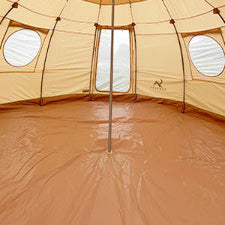 ONEROD-Droplet Canvas Bell Tent with Stove Jack & Starview Window