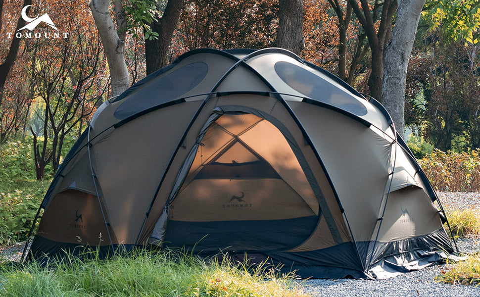 DOMEL-otto 4-Season Ultralight Nylon Tent with Stove Jack