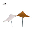 Tomount TC Canvas Camping Tarp – 13.78 × 13.78 ft