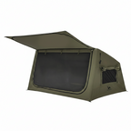 LODGE AIR-X2 Inflatable Canvas Easy Setup Blow Up Tent for Camping