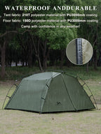 UL-Ourd Lightweight 3 Person Waterproof Backpacking Tent