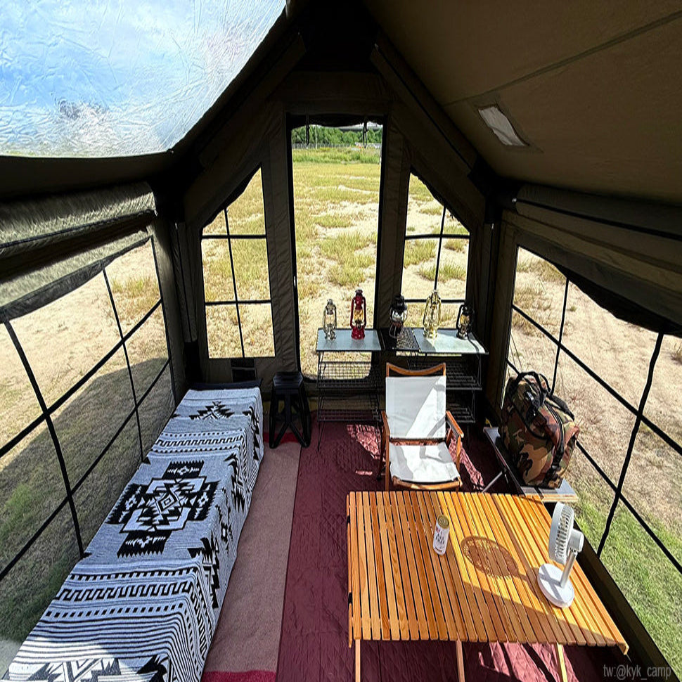 LODGE AIR-8 3-5 Person Air Tent with Skylight