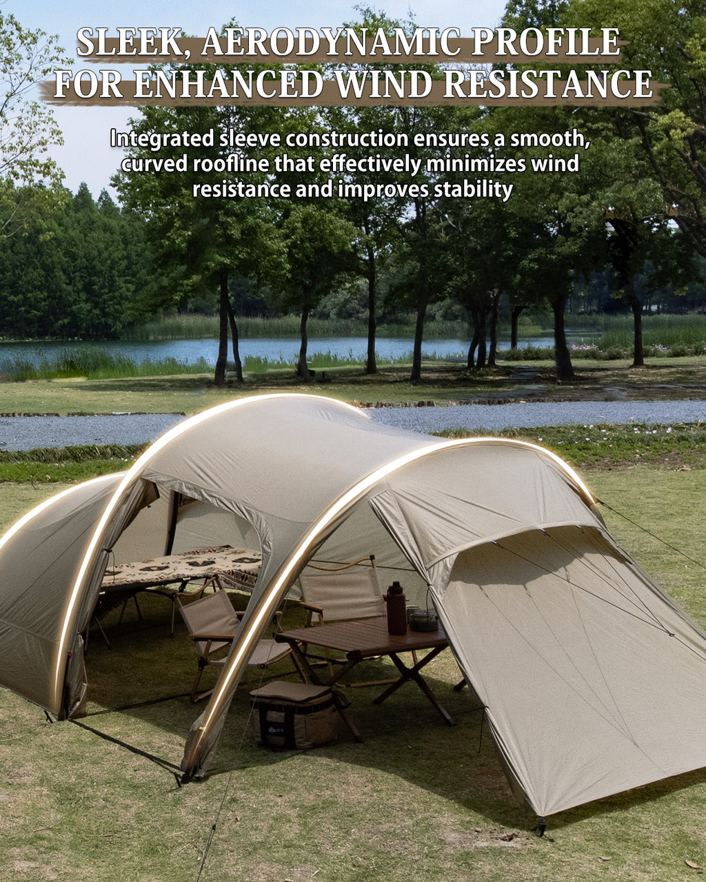 UL-Ovista Ultralight Tunnel 1-2 Person Backpacking Tent